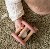 Little Dutch Flowers Roller Rattle Pink