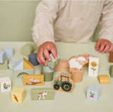 Little Dutch Little Farm Building Blocks FSC