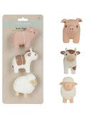 Little Dutch Little Farm Bath Toys - Set of 3