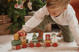 Little Dutch Christmas Stacking Train FSC