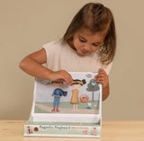 Little Dutch Dress Up Jim and Rosa Magnetic Playboard