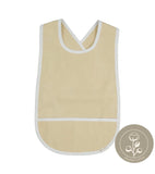 Fabelab Cross Back Bib - Pale Yellow
