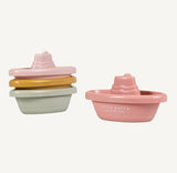 Little Dutch Stackable Bath Boats Pink