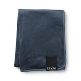 Elodie Details Pearl Velvet Blanket - Juniper Blue