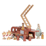 Little Dutch Fire Truck Set with Figures FSC