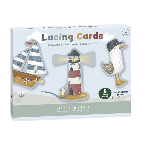 Little Dutch Sailors Bay Lacing Cards