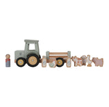 Little Dutch Little Farm Tractor with Trailer FSC