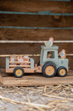 Little Dutch Little Farm Tractor with Trailer FSC