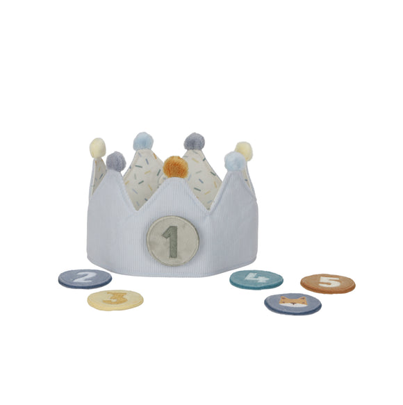 Little Dutch Birthday Crown - Blue