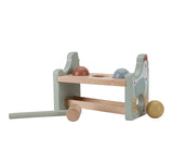 Little Dutch Little Farm Chicken Pounding Bench with Rolling Balls FSC