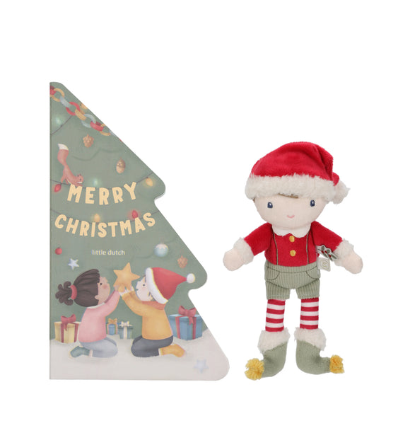 Little Dutch Christmas Book with Small Jim Doll