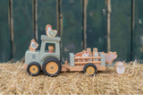 Little Dutch Little Farm Tractor with Trailer FSC