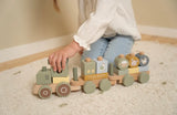 Little Dutch Little Farm Tractor Stacking Train FSC