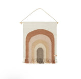 OYOY MINI - Follow the Rainbow Mini Wall Rug - Choko