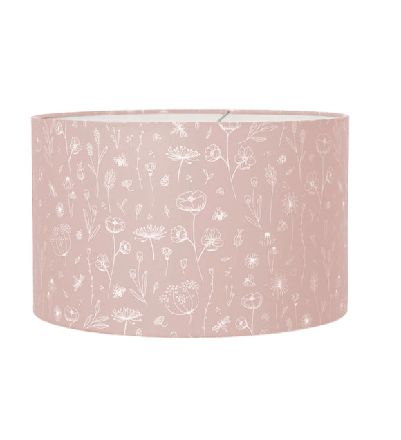 Little Dutch Pendant Light Lampshade - Wild Flowers - Pink
