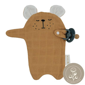 Fabelab Dummy Cuddle - Bear Ochre