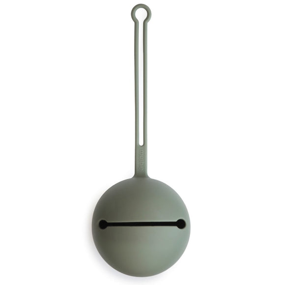 Mushie Silicone Dummy Case - Dried Thyme