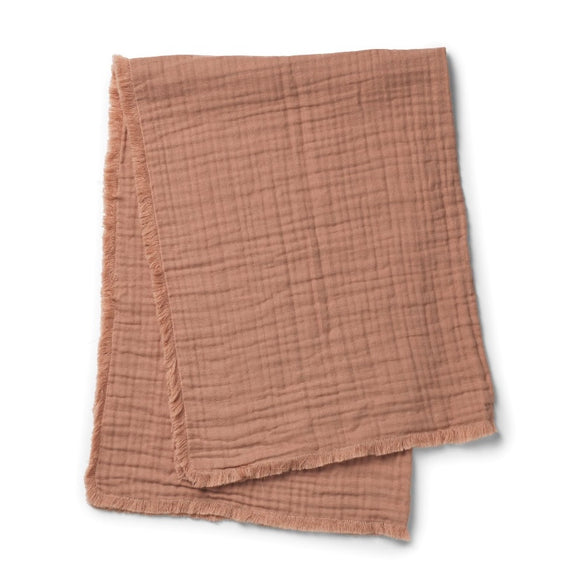 Elodie Details Soft Cotton Blanket - Faded Rose
