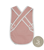 Fabelab Cross Back Bib - Old Rose