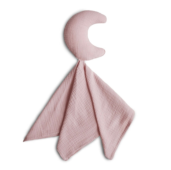 Mushie Lovey Blanket Baby Comforter - Moon - Primrose